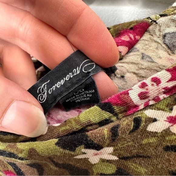 Forever 21 tropical print tank top - Picture 2 of 6